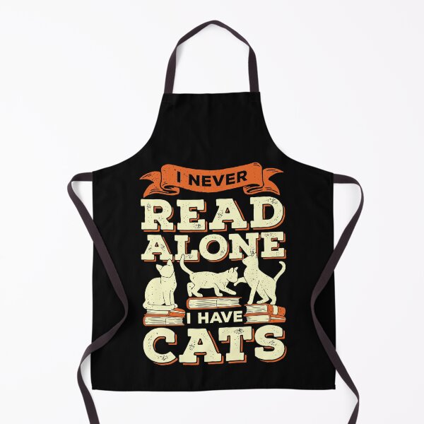 Item preview, I Never Read Alone I Have Cats designed and sold by Marcid95.