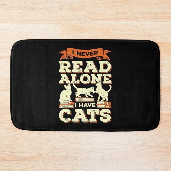Item preview, I Never Read Alone I Have Cats designed and sold by Marcid95.