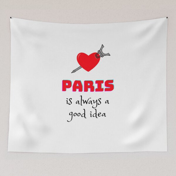 Artikelvorschau, Paris ist immer eine gute Idee entworfen und verkauft von DoraHappy.