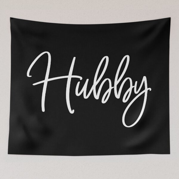 Item preview, Hubby - handwritten  designed and sold by heyluckyseven.