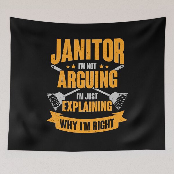 Item preview, Funny Janitor Custodian Gift designed and sold by Marcid95.