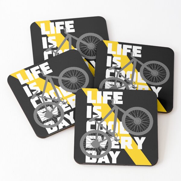 Artikelvorschau, Das Leben ist cool jeden Tag Extremsport BMX Mountainbike entworfen und verkauft von Fast Print Solutions.