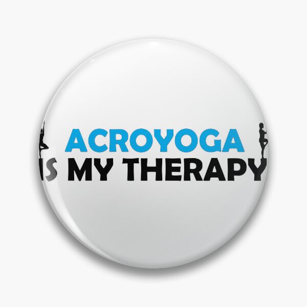 Item preview, Acroyoga Is My Therapy , Acro Yoga Funny Quote  designed and sold by Every Pet  Shirts.