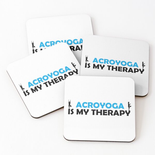 Item preview, Acroyoga Is My Therapy , Acro Yoga Funny Quote  designed and sold by Every Pet  Shirts.
