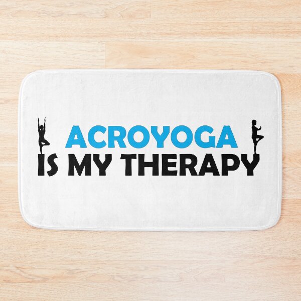 Item preview, Acroyoga Is My Therapy , Acro Yoga Funny Quote  designed and sold by Every Pet  Shirts.