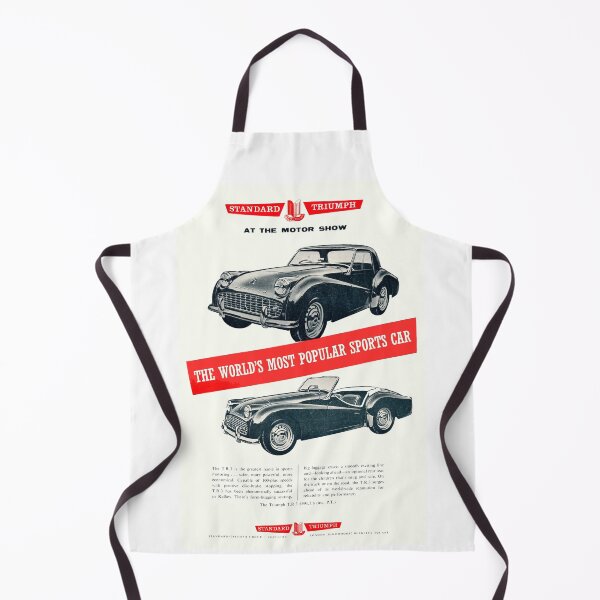 Item preview, Vintage Triumph TR3 advert, 1960 designed and sold by Random Railways.