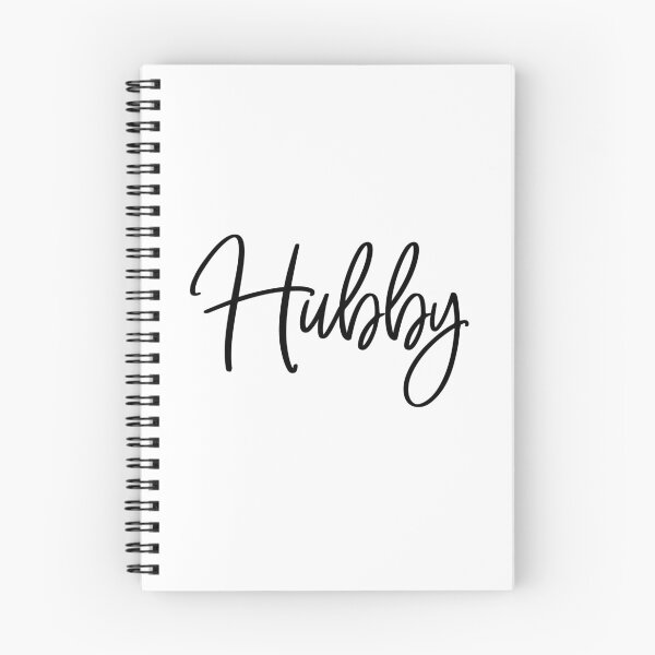 Item preview, Hubby - handwritten  designed and sold by heyluckyseven.