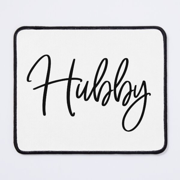 Item preview, Hubby - handwritten  designed and sold by heyluckyseven.