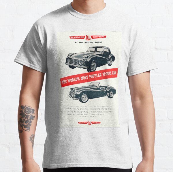 Vintage Triumph TR3 advert, 1960 Classic T-Shirt