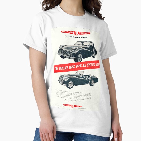 Item preview, Vintage Triumph TR3 advert, 1960 designed and sold by Random Railways.