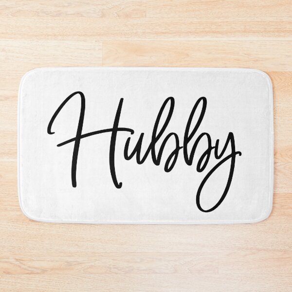 Item preview, Hubby - handwritten  designed and sold by heyluckyseven.