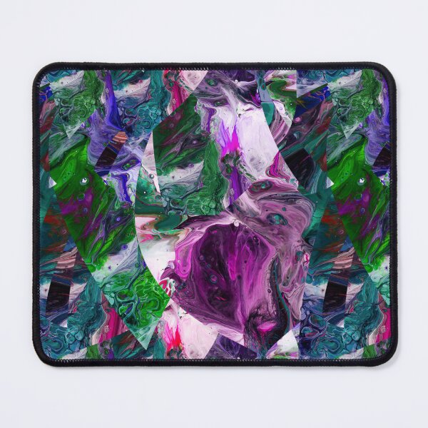 Item preview, Stylized pattern with leaves and ifferent colors designed and sold by Shape-And-Color.