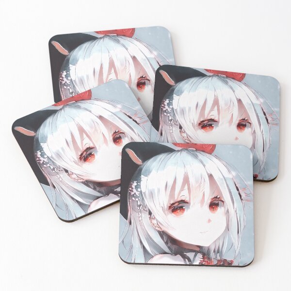 Item preview, Abstract Anime Girl Portrait Pale Fairycore designed and sold by BioDigital-Jazz.