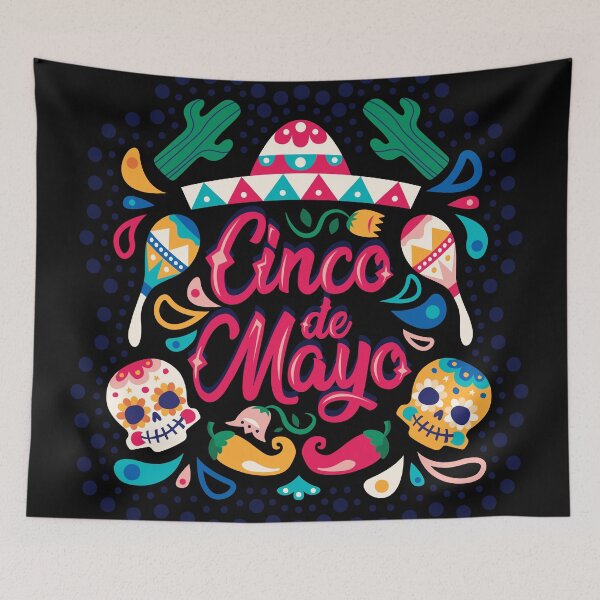 Item preview, Cinco De Mayo Party Costume and Decorations - Black designed and sold by johnta17.