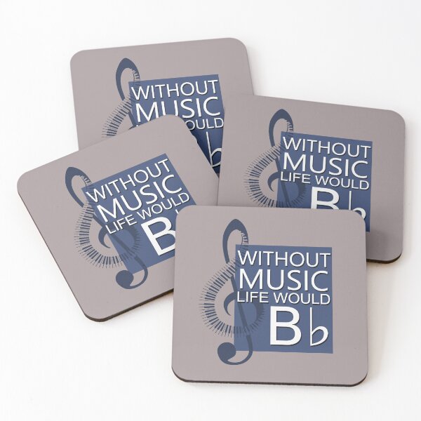 Item preview, Without Music Life would Bb designed and sold by Remijuice.