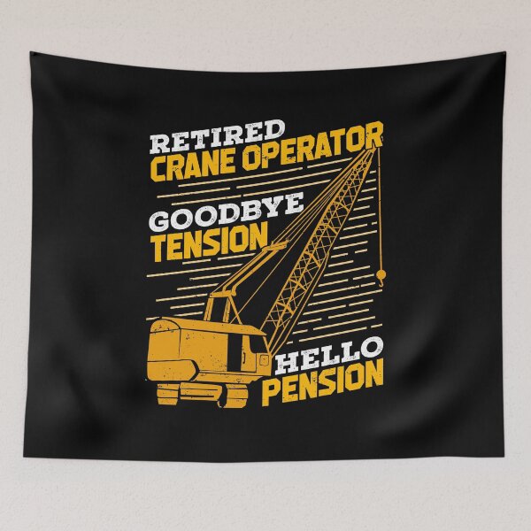 Item preview, Retired Crane Operator Retirement Gift designed and sold by Marcid95.