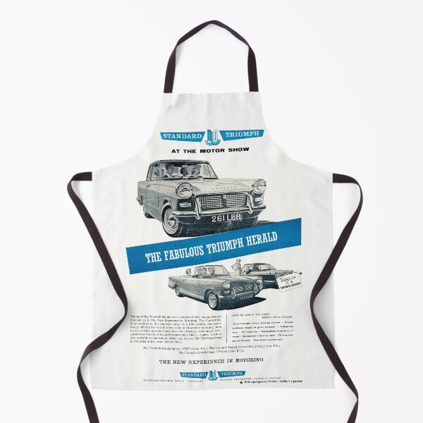 Item preview, Vintage Triumph Herald car advert, 1960 designed and sold by Random Railways.