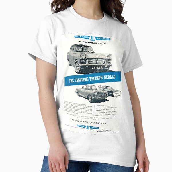 Item preview, Vintage Triumph Herald car advert, 1960 designed and sold by Random Railways.