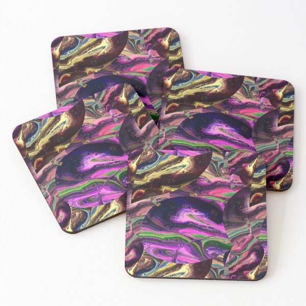 Item preview, Nebula-like with diverse color bleed designed and sold by Shape-And-Color.