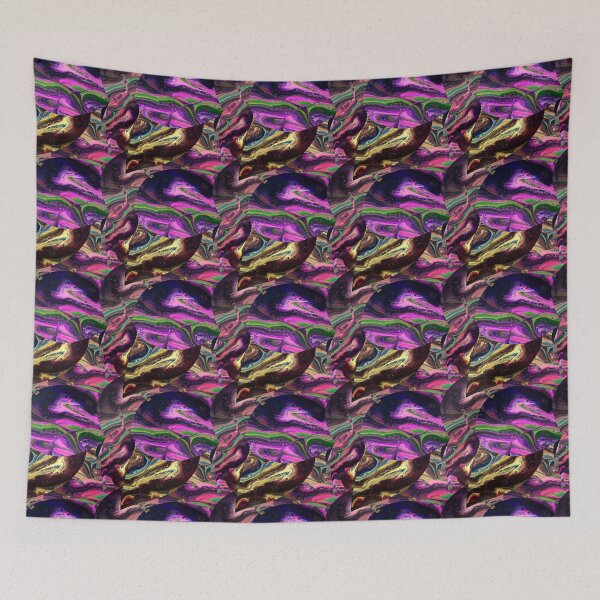 Item preview, Nebula-like with diverse color bleed designed and sold by Shape-And-Color.