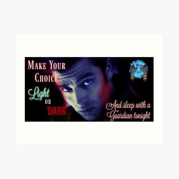 Light or Dark Art Print