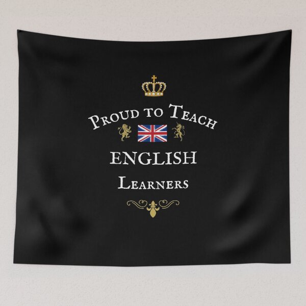 Item preview, PROUD TO TEACH ENGLISH LEARNERS designed and sold by Krafty  Arts Studio.