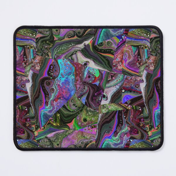 Item preview, Stylized pattern of colorful leaves designed and sold by Shape-And-Color.