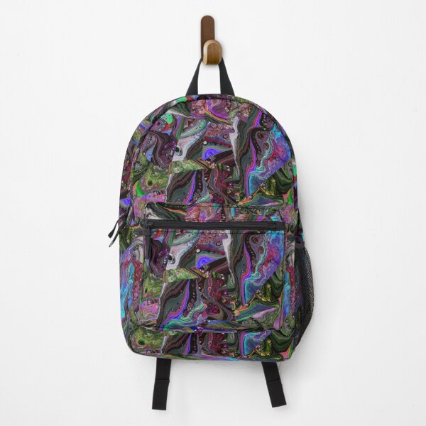 Item preview, Stylized pattern of colorful leaves designed and sold by Shape-And-Color.