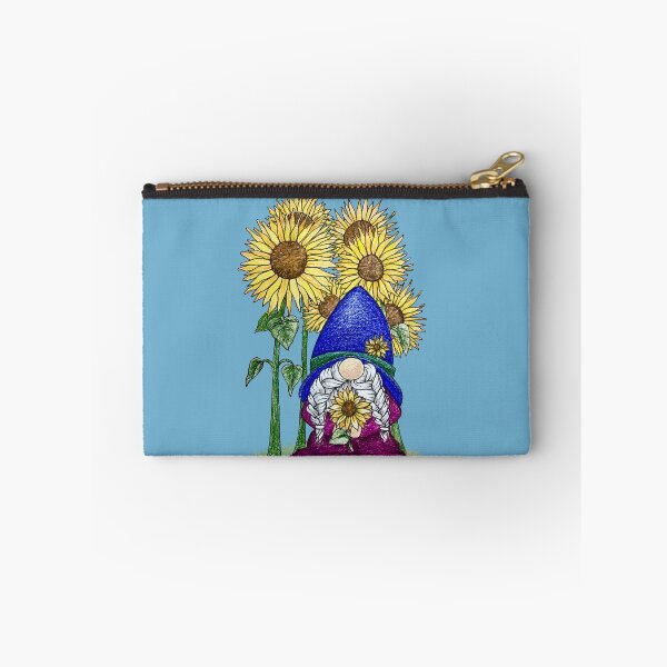 Item preview, Lady gnome with sunflowers designed and sold by SarahCD13.