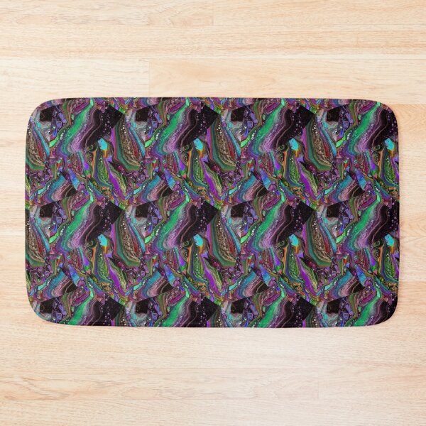 Item preview, Seamless pattern of paint pouring designed and sold by Shape-And-Color.