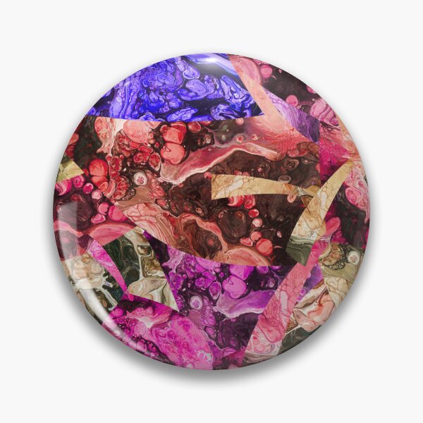 Item preview, Bubbly pattern of warm and cold colors designed and sold by Shape-And-Color.