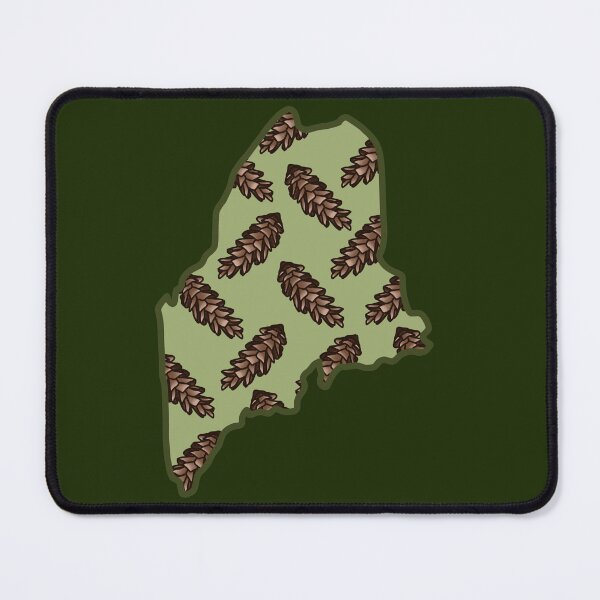 Item preview, Maine State Flower - White Pinecone designed and sold by alolaraichu.