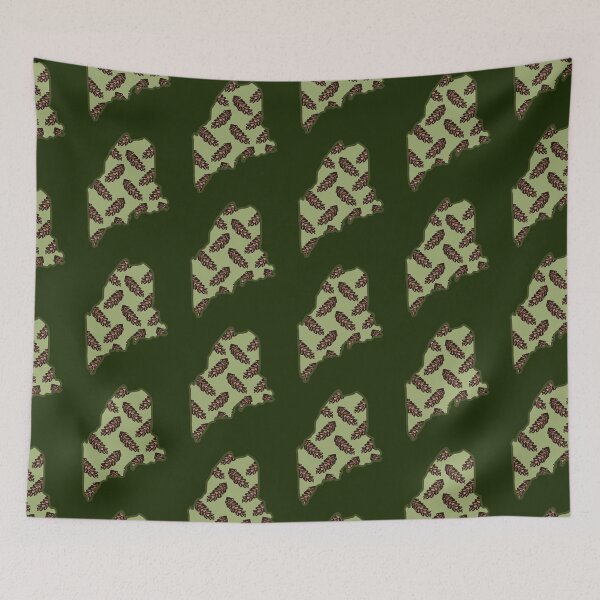 Item preview, Maine State Flower - White Pinecone designed and sold by alolaraichu.