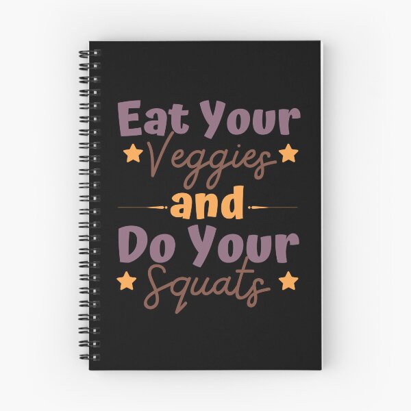 Item preview, Eat Your Veggies And Do Your Squats - Vegan designed and sold by PrintaMaria.