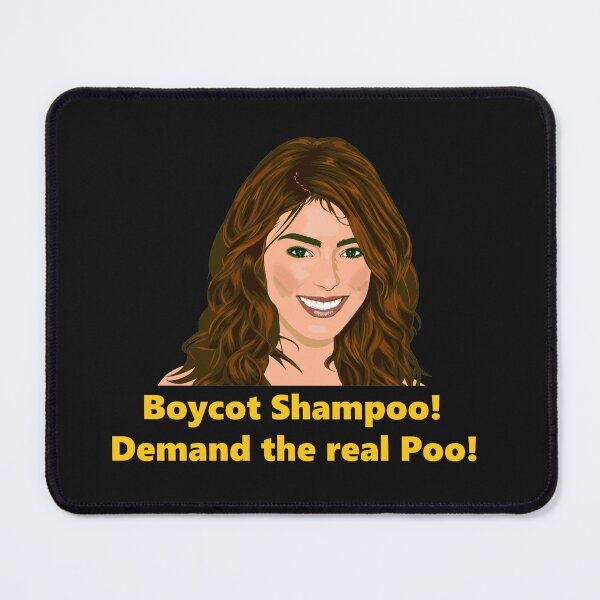 Item preview, Boycot Shampoo! Demand the real Poo! designed and sold by DistinguishedMe.