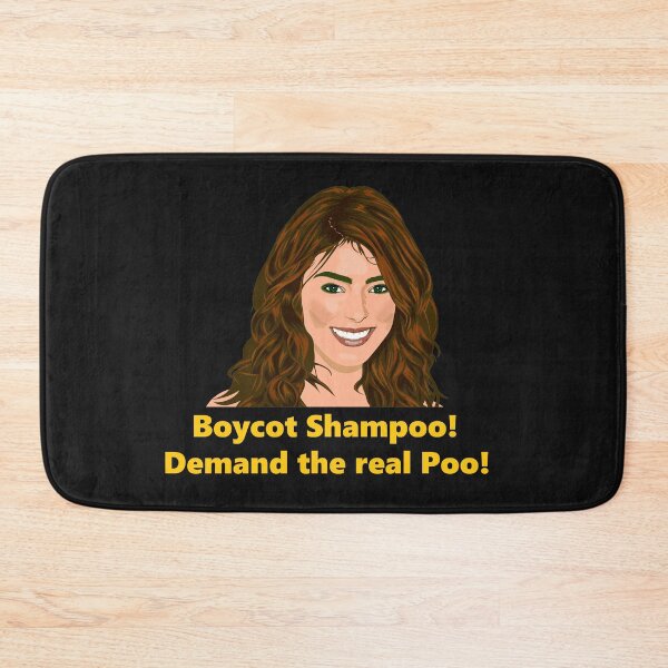 Item preview, Boycot Shampoo! Demand the real Poo! designed and sold by DistinguishedMe.
