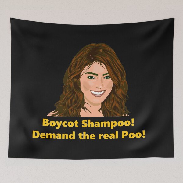 Item preview, Boycot Shampoo! Demand the real Poo! designed and sold by DistinguishedMe.