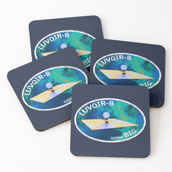 Item preview, LUVOIR-B Going Big in search of habitable rocky exoplanets designed and sold by SolidEarthArt.
