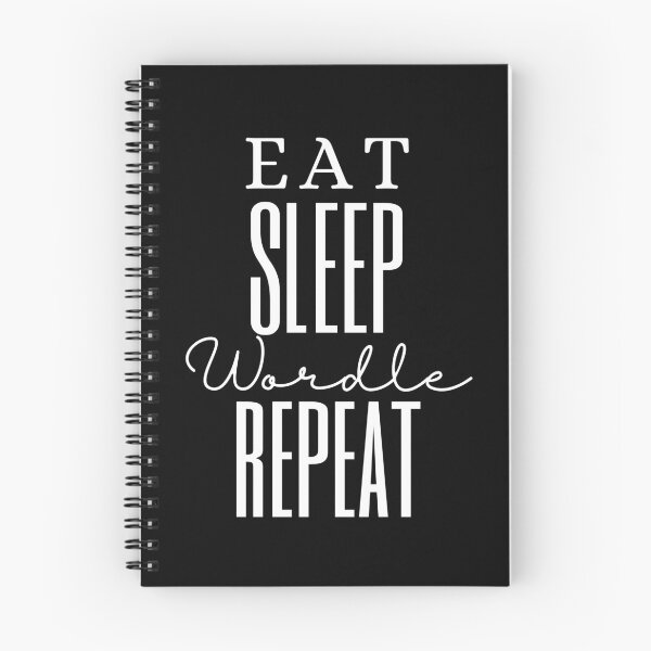 Item preview, Eat Sleep Wordle Repeat designed and sold by Oreo2020 Creations.
