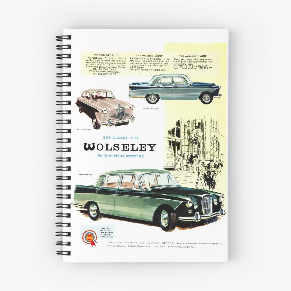 Item preview, Vintage Wolseley car advert designed and sold by Random Railways.
