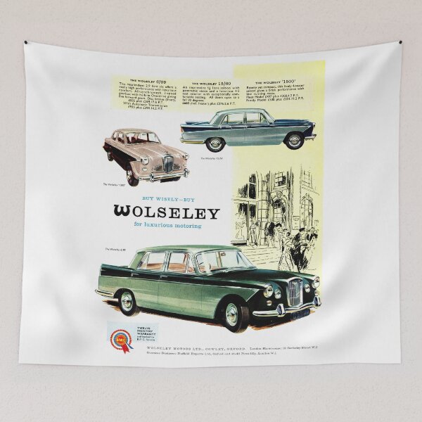 Item preview, Vintage Wolseley car advert designed and sold by Random Railways.