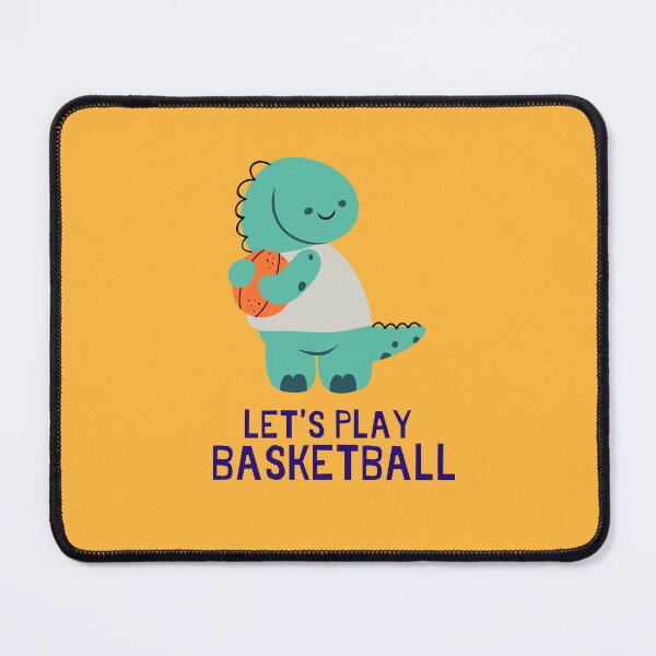 Item preview, Cute cartoon dinosaur playing basketball meme. Basketball Dinosaur designed and sold by GaliaTati.