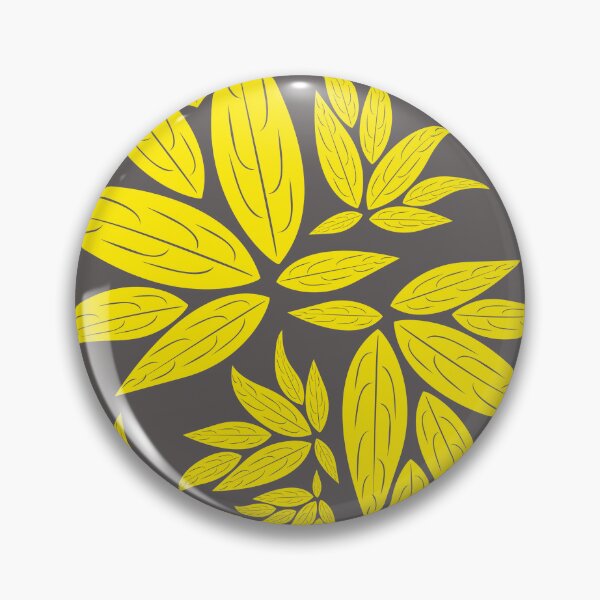 Item preview, yellow leaf design designed and sold by GEGSTORE.