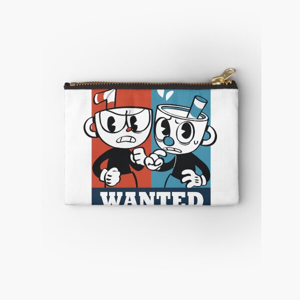 Item preview, WANTED - Cuphead & Mugman designed and sold by hoopie-is-ok.