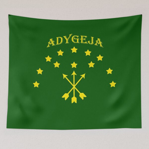 Item preview, Adygea - Arrows and stars of the Circassian flag designed and sold by JANKETDesign.