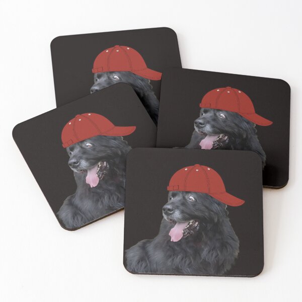 Item preview, Goofy Newfie with Red Hat designed and sold by Christine Mullis.