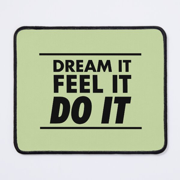 Item preview, Motivational / inspirational quote - How to achieve goals - dream it, feel it, do it - 07 designed and sold by AlfabetDesign.