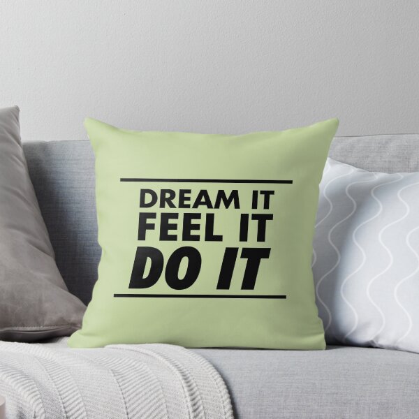 Item preview, Motivational / inspirational quote - How to achieve goals - dream it, feel it, do it - 07 designed and sold by AlfabetDesign.