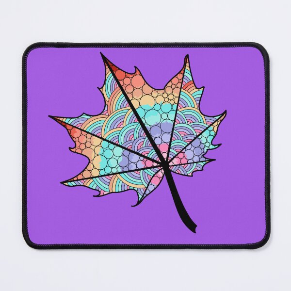 Item preview, Zentangle Autumn Leaf designed and sold by pincelycolores.
