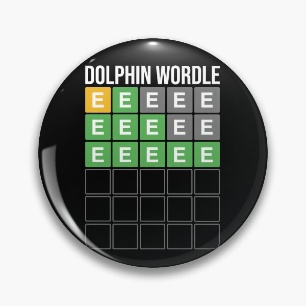 Item preview, Dolphin WORDLE  designed and sold by MarioShirtWorld.